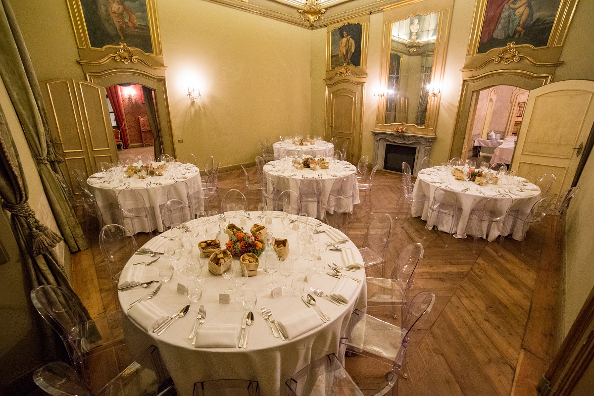 Sala dei Busti Palazzo Saluzzo Paesana